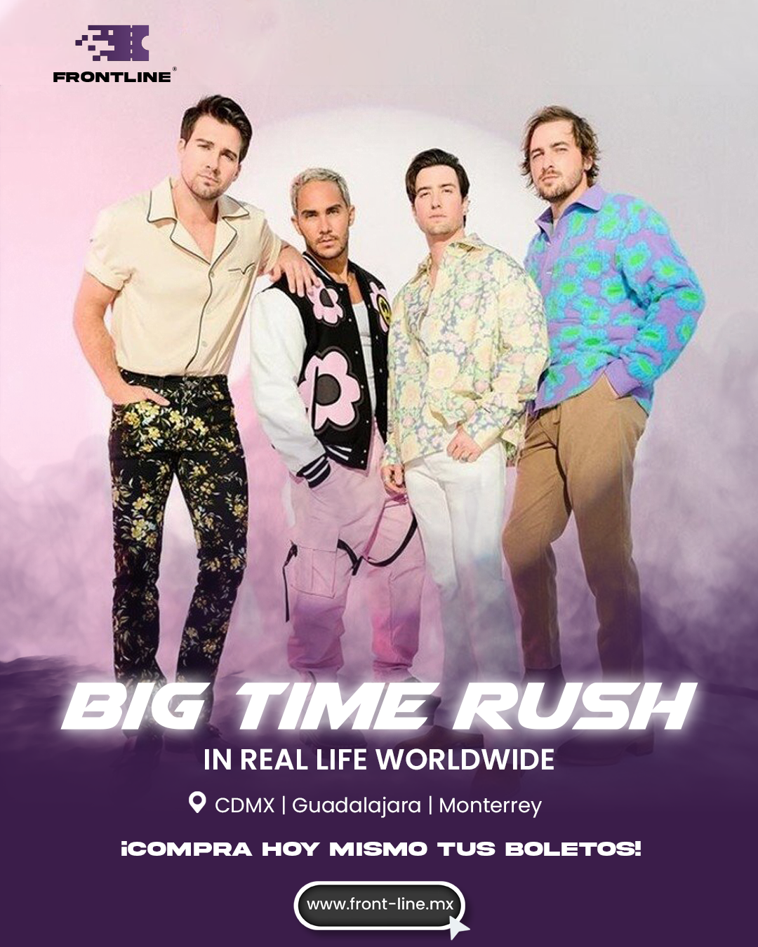 BIG TIME RUSH "IN REAL LIFE WORLDWIDE" - GUADALAJARA