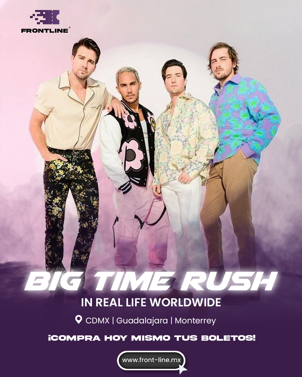 BIG TIME RUSH "IN REAL LIFE WORLDWIDE" - CDMX